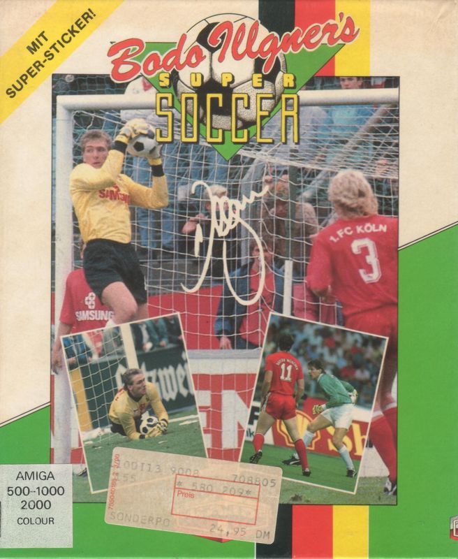 Front Cover for Gazza's Super Soccer (Amiga)