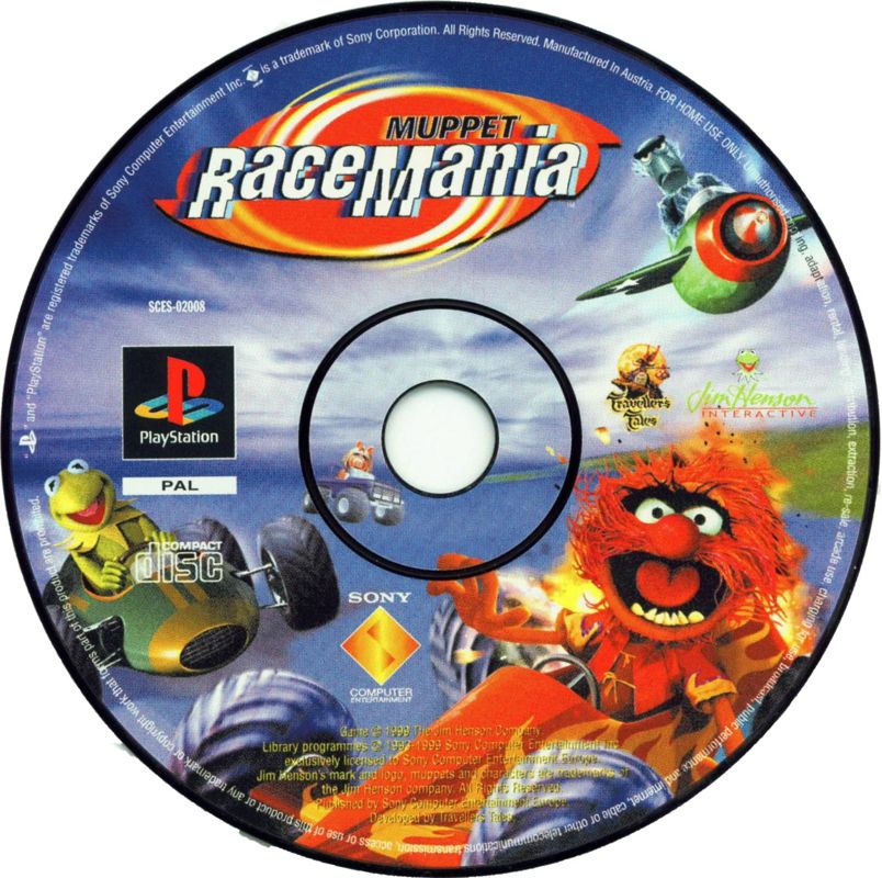 Media for Muppet RaceMania (PlayStation)