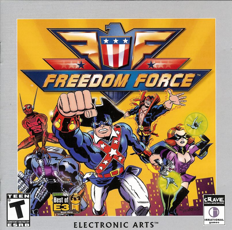 Front Cover for Freedom Force (Windows) (Budget release)
