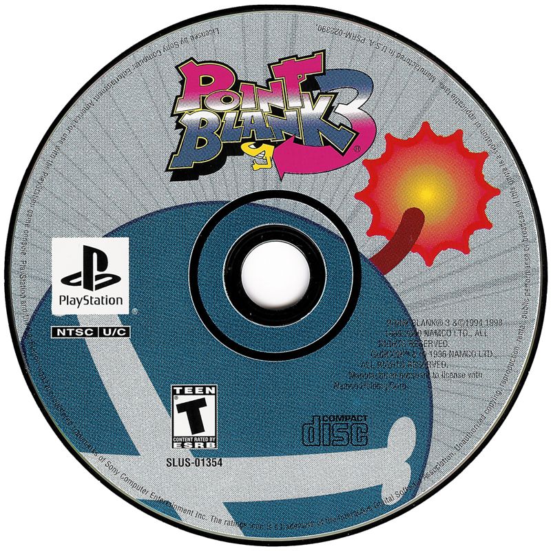 Media for Point Blank 3 (PlayStation)
