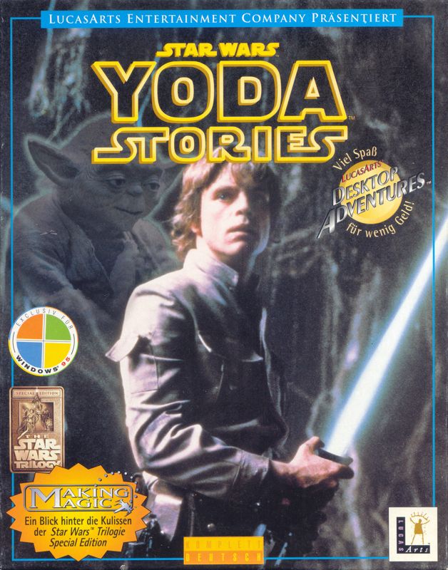 Front Cover for Star Wars: Yoda Stories (Windows)