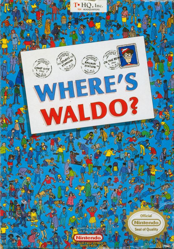 Front Cover for Where's Waldo? (NES)