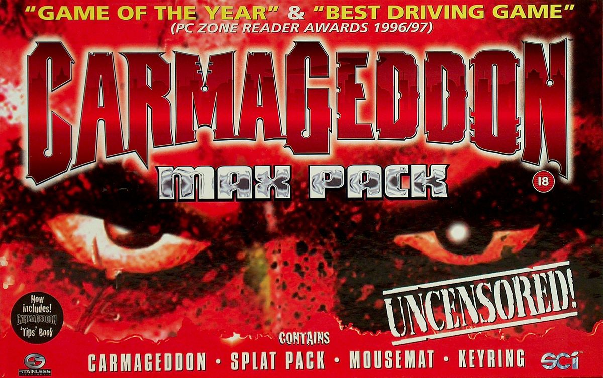 Front Cover for Carmageddon: Max•Pack (DOS)