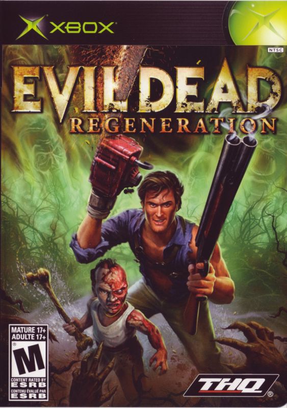 Front Cover for Evil Dead: Regeneration (Xbox) (Canadian French/English cover)