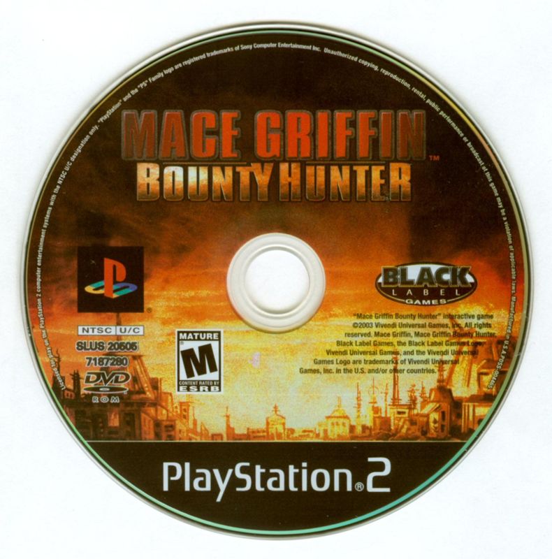 Mace Griffin Bounty Hunter cover or packaging material MobyGames