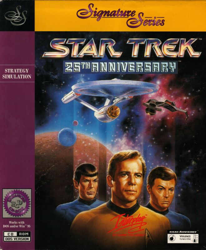 Star Trek: 25th Anniversary cover or packaging material - MobyGames