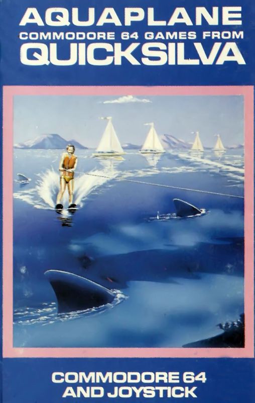 Front Cover for Aquaplane (Commodore 64)