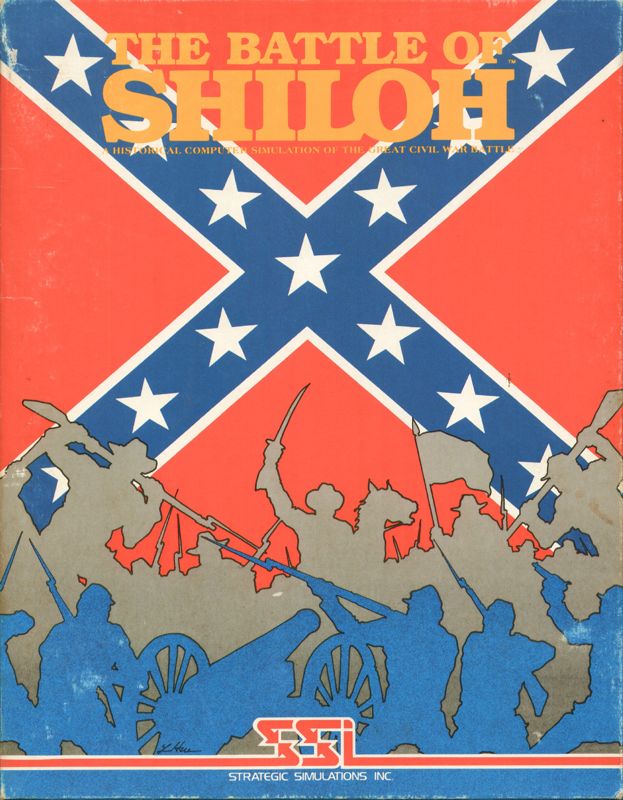 Front Cover for The Battle of Shiloh (Apple II and Atari 8-bit)