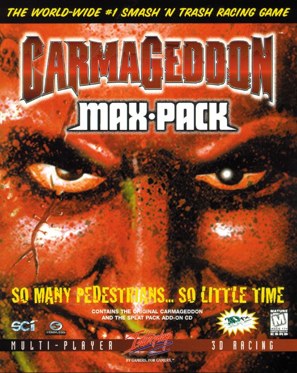 Front Cover for Carmageddon: Max•Pack (DOS)