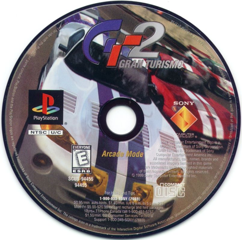 Media for Gran Turismo 2 (PlayStation): Disc 1