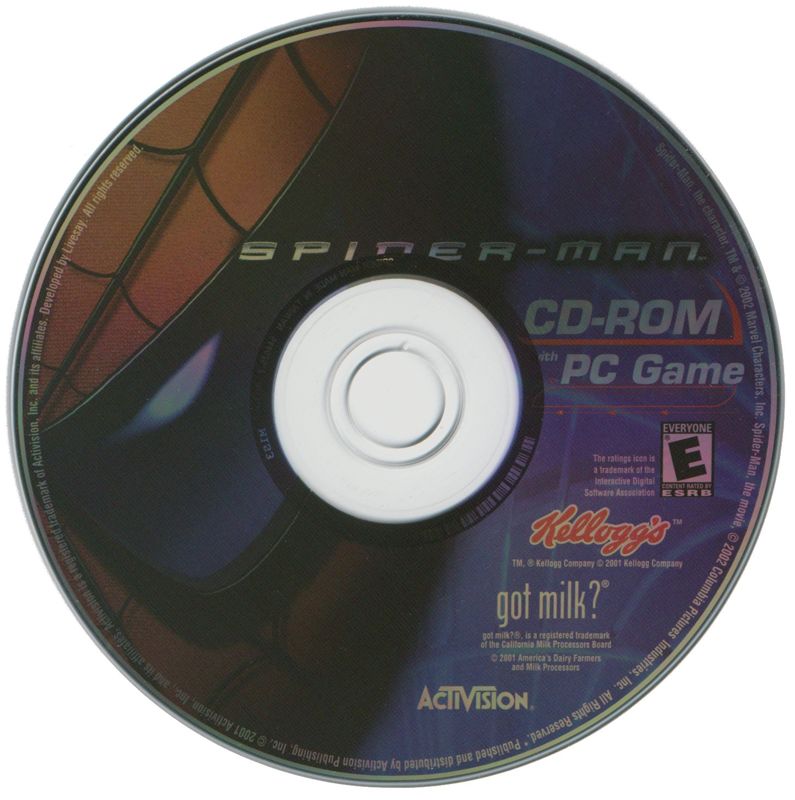 Media for Spider-Man (Windows) (Kellogg's Cereal Version - CD Sleeve)