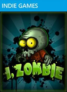 Front Cover for I, Zombie (Xbox 360) (XNA Indie Games release)