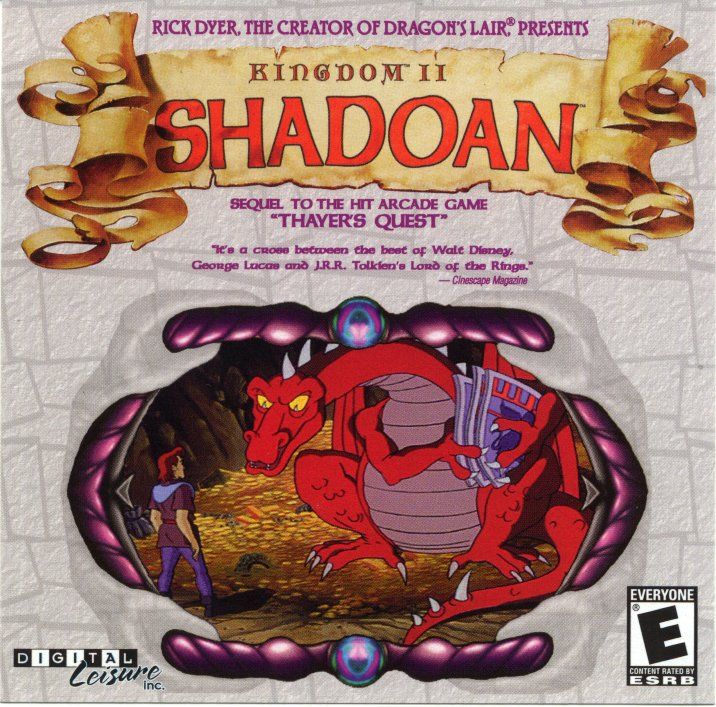 Other for Kingdom II: Shadoan (DOS): Jewel Case - Front