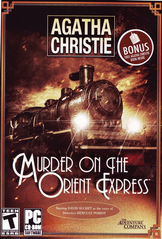 Front Cover for Agatha Christie: Murder on the Orient Express (Windows)