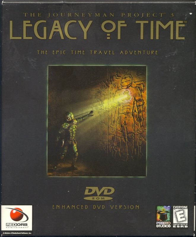 Front Cover for The Journeyman Project 3: Legacy of Time (Windows) (DVD Version)