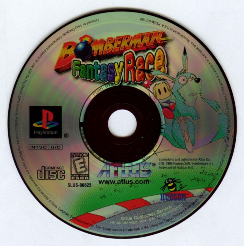 Media for Bomberman Fantasy Race (PlayStation)