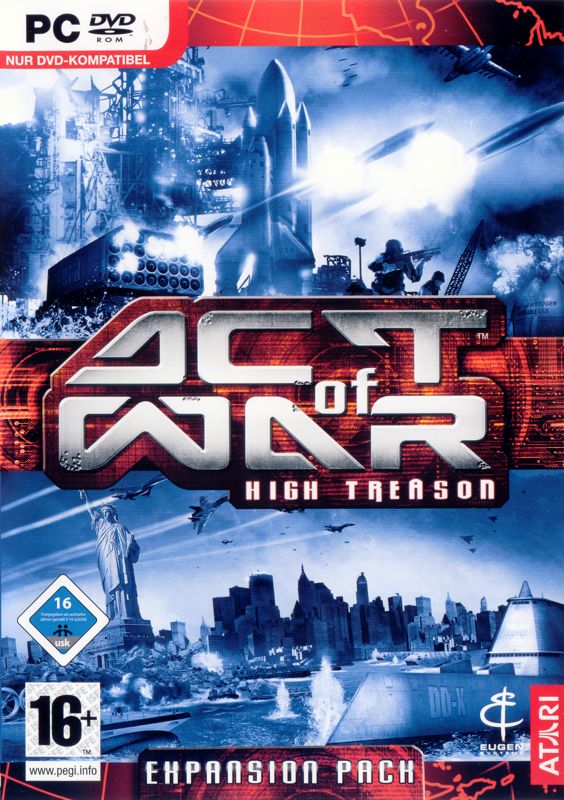 Front Cover for Act of War: High Treason (Windows)