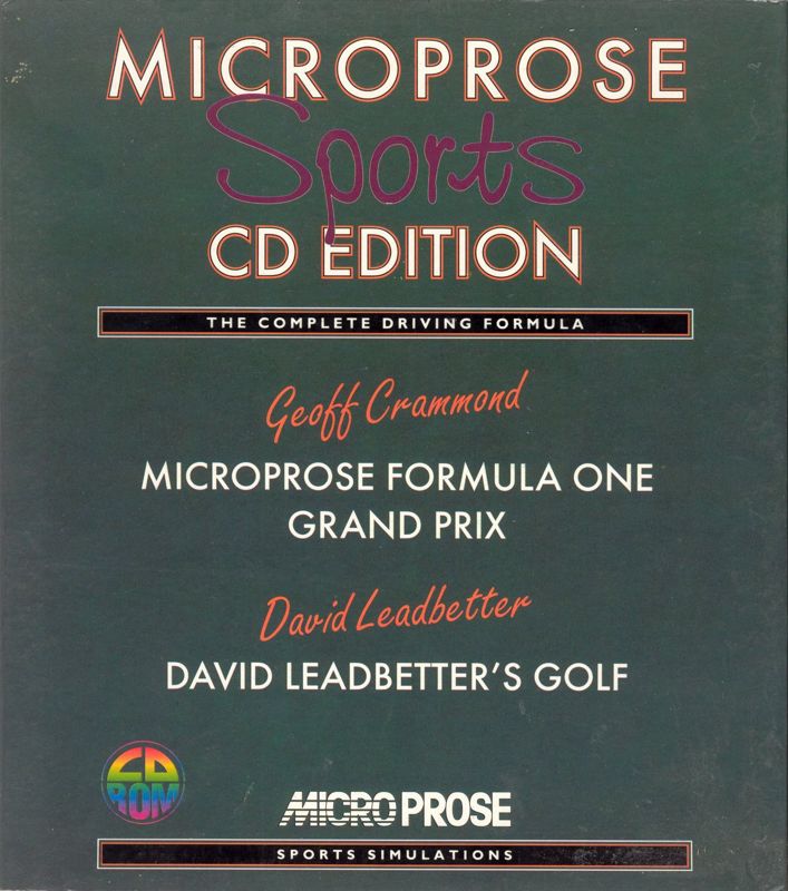 Front Cover for Microprose Sports CD Edition (DOS)