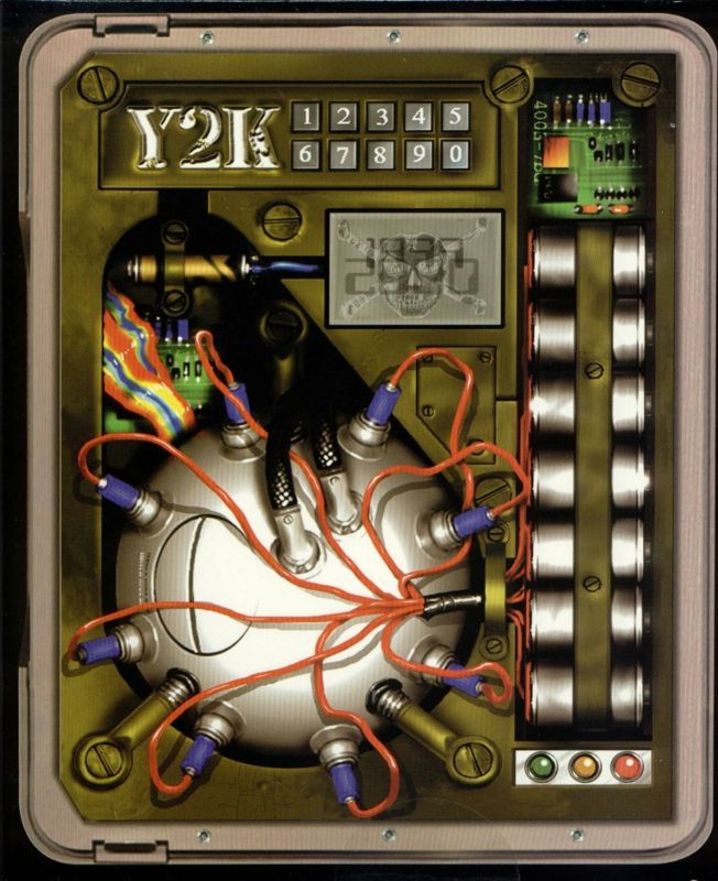 Inside Cover for Y2K: The Game (Windows): Right Flap