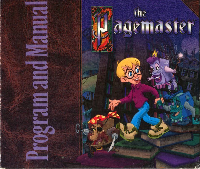 Other for The Pagemaster (Windows 3.x): Sleeve - Front