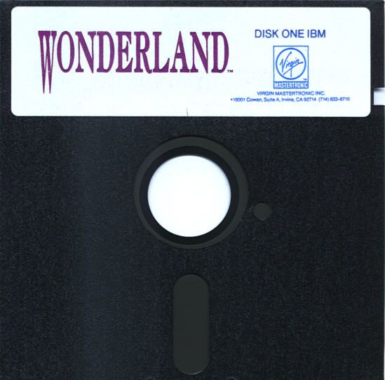 Media for Wonderland (DOS) (5.25" Floppy disk release): Disk 1/9