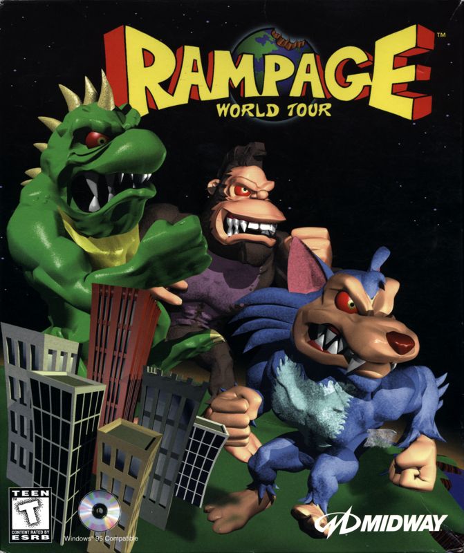 Front Cover for Rampage World Tour (Windows)