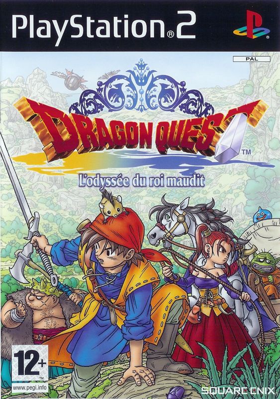 Front Cover for Dragon Quest VIII: Journey of the Cursed King (PlayStation 2)