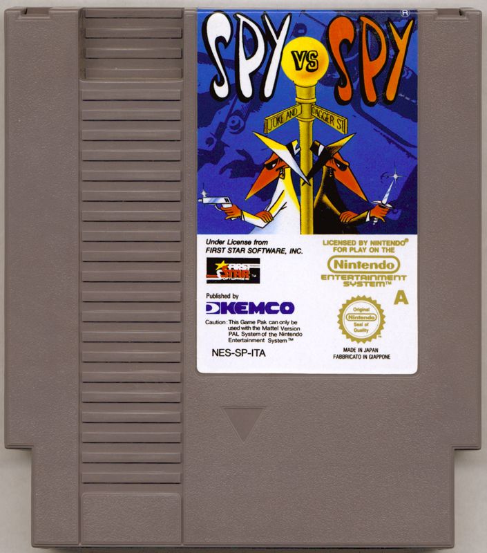 Spy vs Spy cover or packaging material MobyGames
