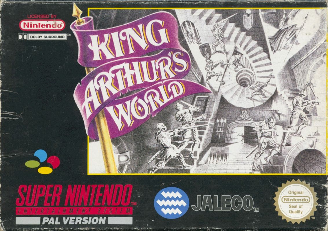 Front Cover for King Arthur's World (SNES)