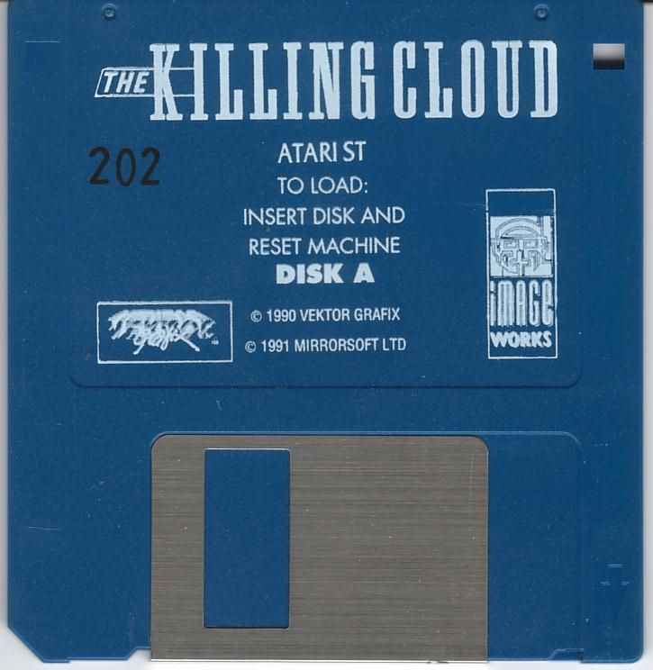 Media for Killing Cloud (Atari ST): Disk 1/2