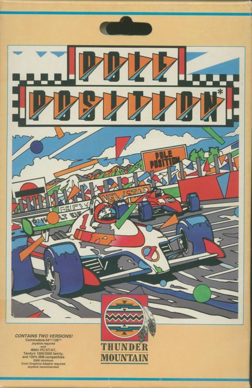 Pole Position cover or packaging material - MobyGames