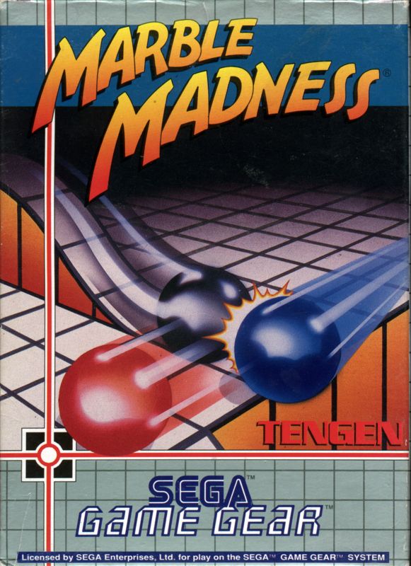 Front Cover for Marble Madness (Game Gear)