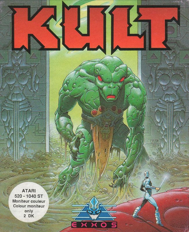 Front Cover for Chamber of the Sci-Mutant Priestess (Atari ST)