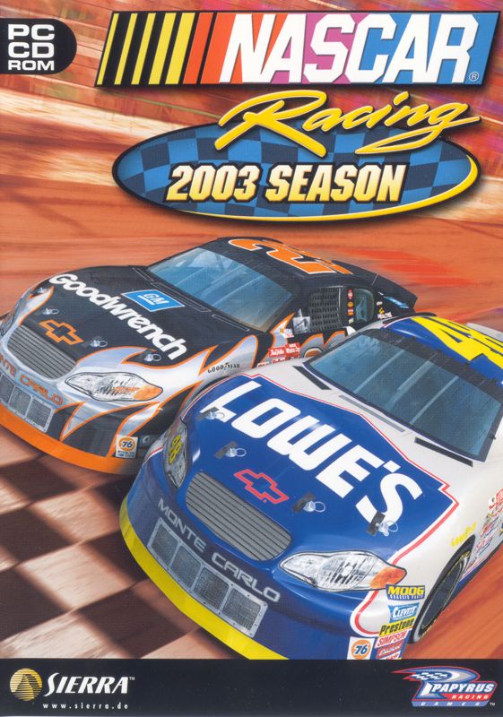 Front Cover for NASCAR Racing 2003 Season (Windows)