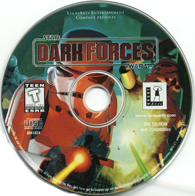 Media for The LucasArts Archives: Vol. III (DOS and Windows): Dark Forces Disc
