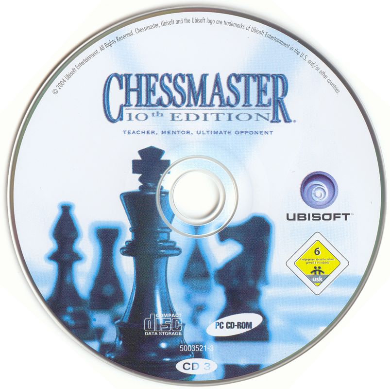 Media for Chessmaster 10th Edition (Windows): Disc 3/3