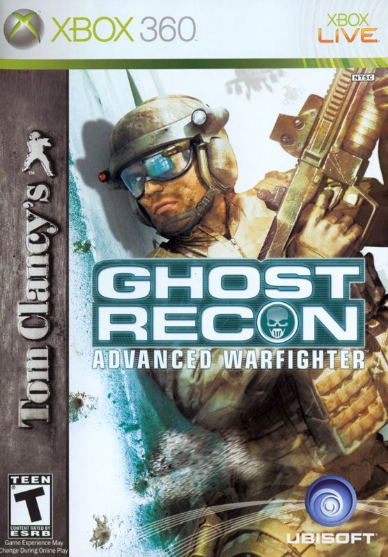 Front Cover for Tom Clancy's Ghost Recon: Advanced Warfighter (Xbox 360)