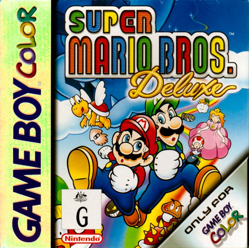 Front Cover for Super Mario Bros. Deluxe (Game Boy Color)