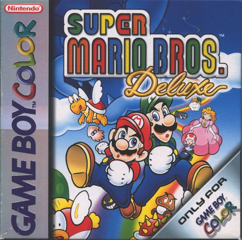 Front Cover for Super Mario Bros. Deluxe (Game Boy Color)