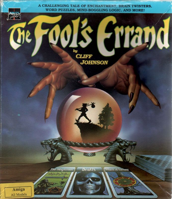 Front Cover for The Fool's Errand (Amiga)