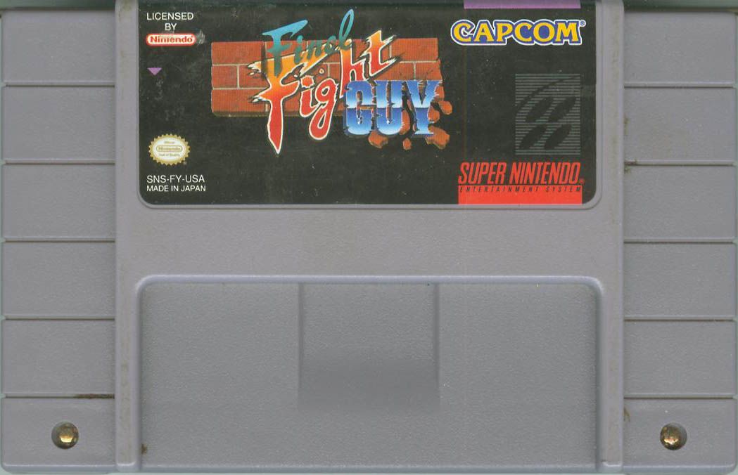 Media for Final Fight (SNES)