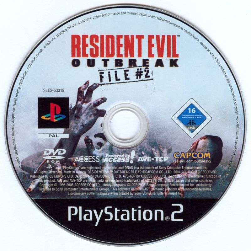 Resident Evil Outbreak File 2 Cover Or Packaging Material Mobygames 9273