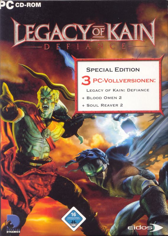 Front Cover for Legacy of Kain: Defiance (Special Edition) (Windows)
