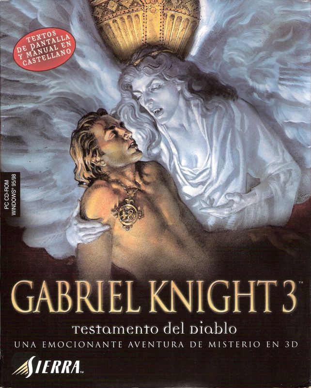 Front Cover for Gabriel Knight 3: Blood of the Sacred, Blood of the Damned (Windows)