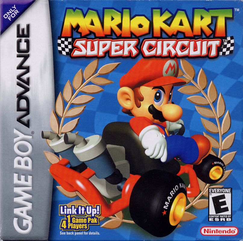 Front Cover for Mario Kart: Super Circuit (Game Boy Advance)