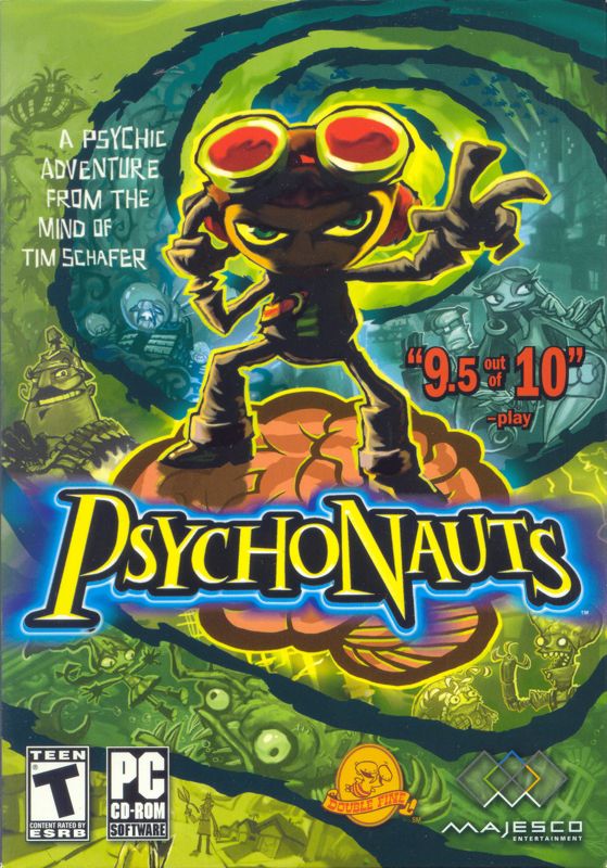 Psychonauts cover or packaging material - MobyGames