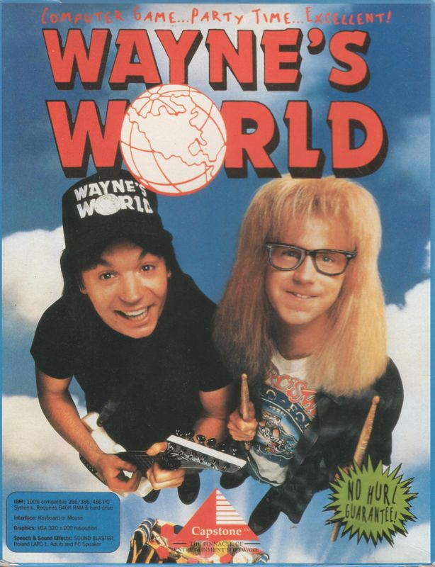 Front Cover for Wayne's World (DOS)