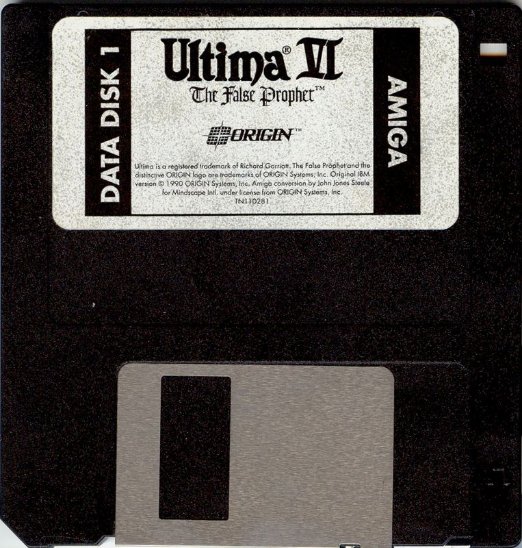 Media for Ultima VI: The False Prophet (Amiga): Data Disk 2