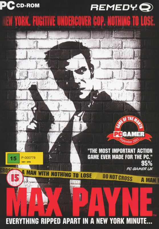 Front Cover for Max Payne (Windows) (More Fun Less Money budget release)
