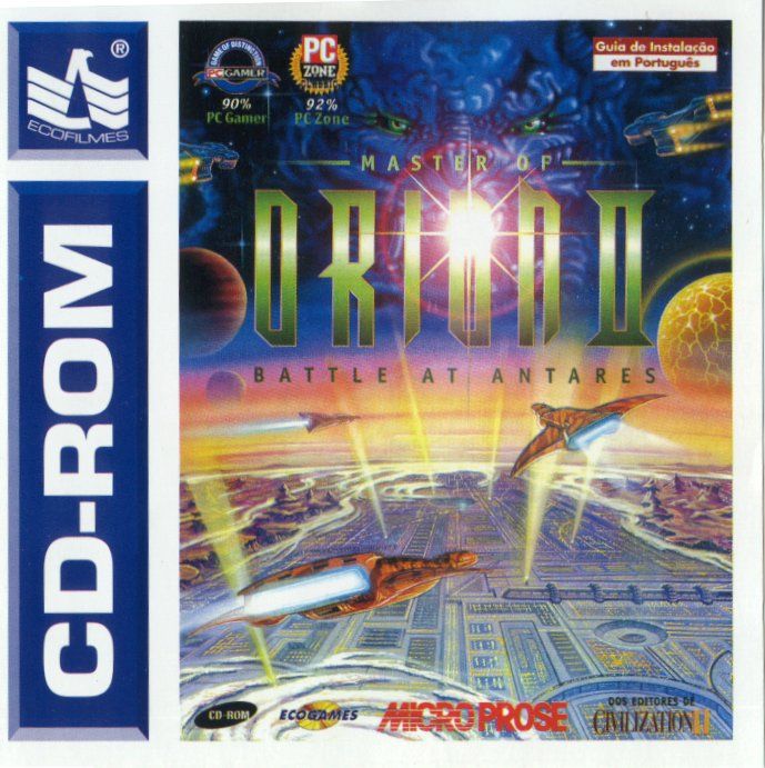Other for Master of Orion II: Battle at Antares (DOS and Windows) (Powerplus release): Jewel Case - Front